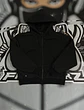 Hoodie Puffer full Zip SYNA - TRIPLE BLACK - Miniatura 1