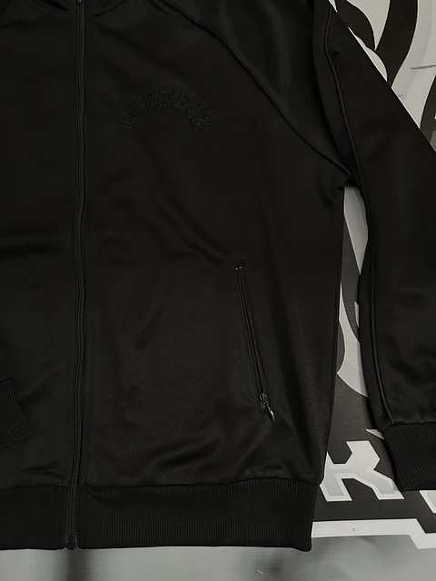 JACKET TRACK Corteiz FULL ZIP - BLACK