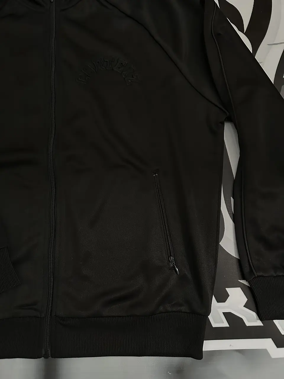 JACKET TRACK Corteiz FULL ZIP - BLACK 2