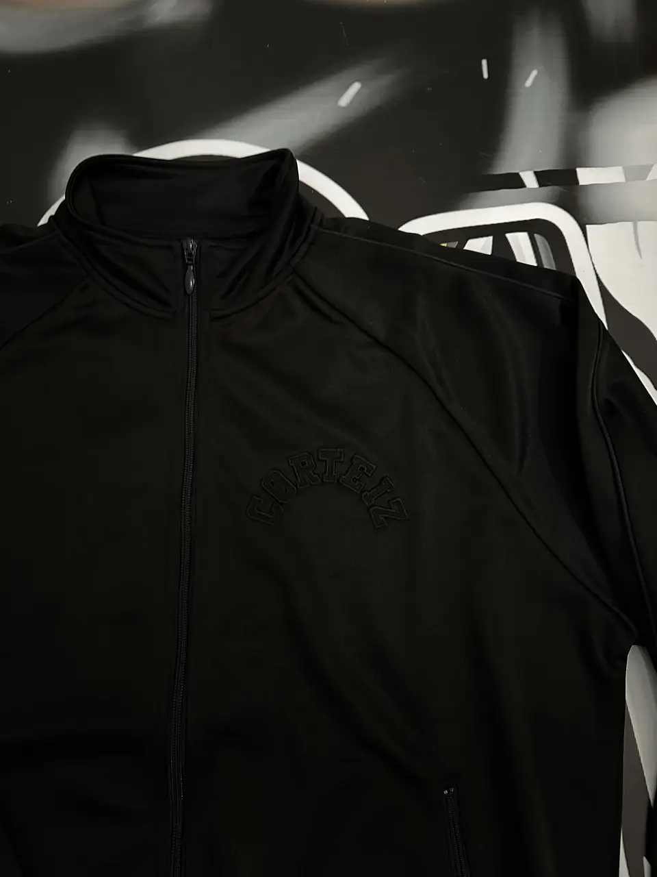 JACKET TRACK Corteiz FULL ZIP - BLACK 3