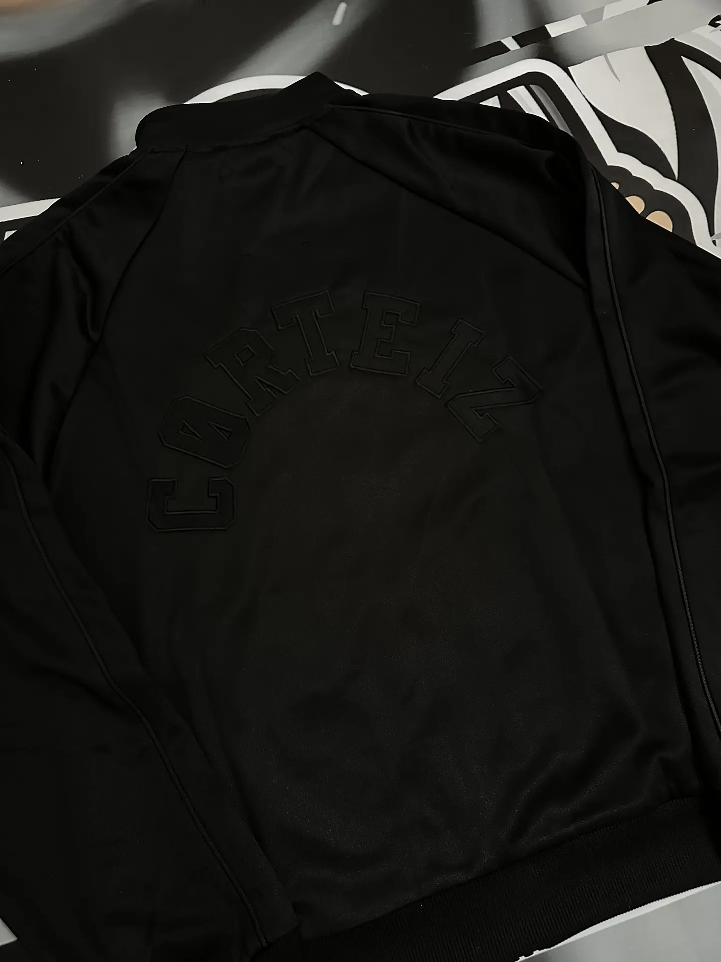 JACKET TRACK Corteiz FULL ZIP - BLACK 4