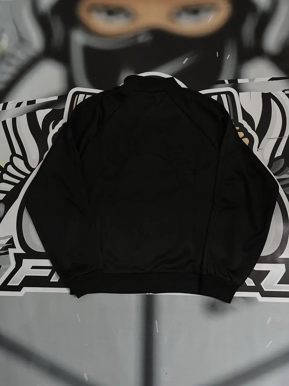 JACKET TRACK Corteiz FULL ZIP - BLACK 5