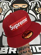 Supreme Ghostface Box Logo New Era 59Fifty Cap - red - thumbnail 2
