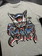 camiseta syna - grey sonic logo red/blue - Miniatura 4