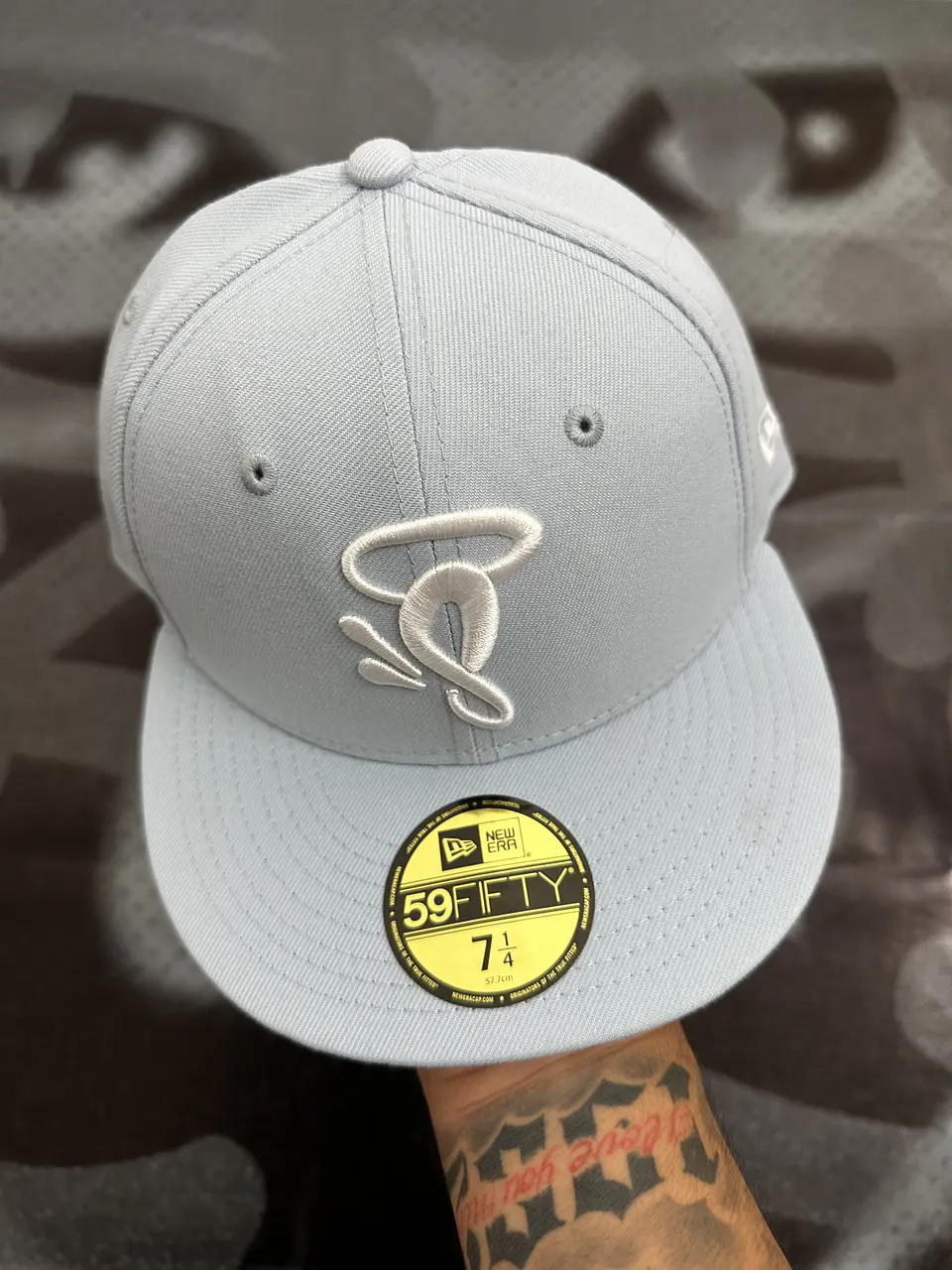 gorro new era x syna - baby blue 4