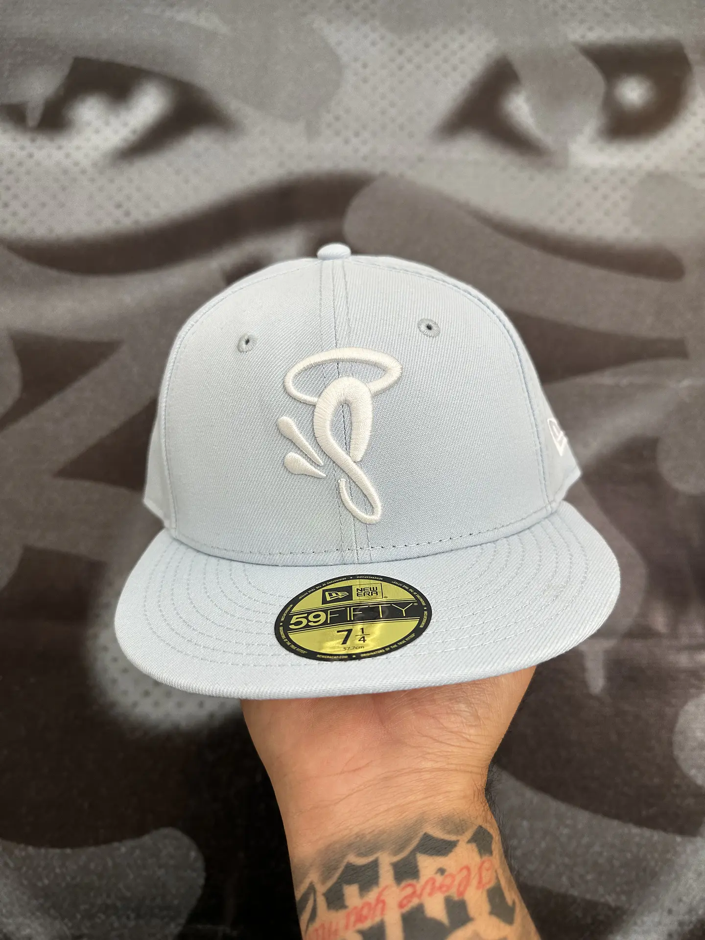 gorro new era x syna - baby blue 3