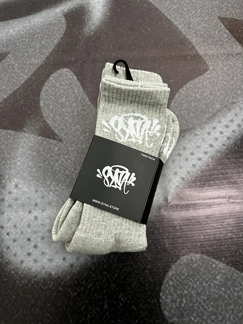 calcetines pack 2 pares syna - grey and white