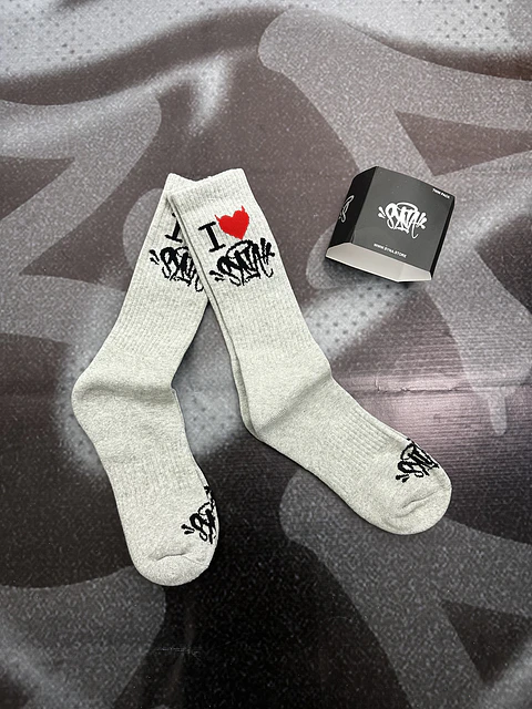 calcetines pack 2 pares syna - LOVE SYNA/GREY