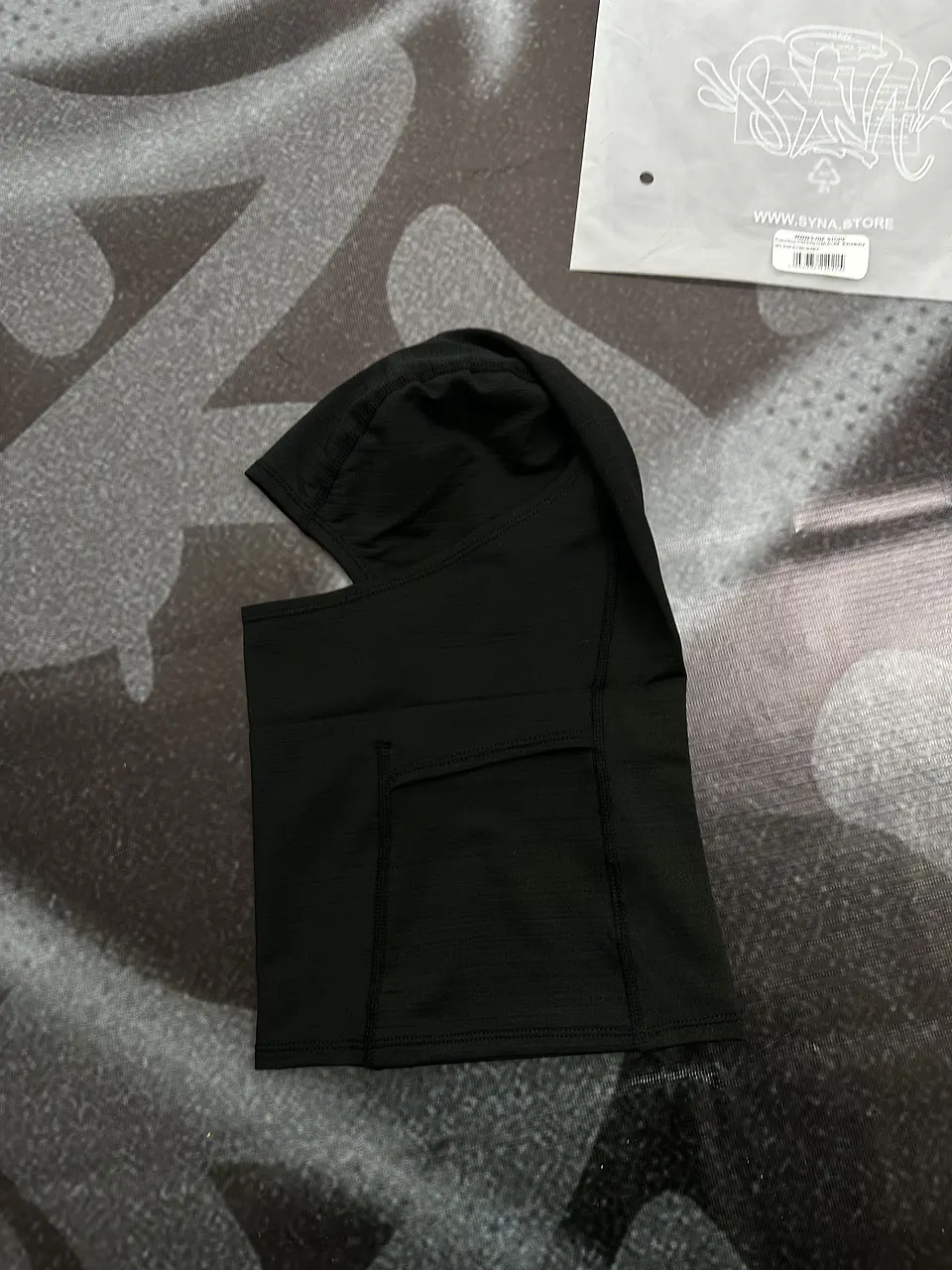 pasamontaña syna - triple black 3