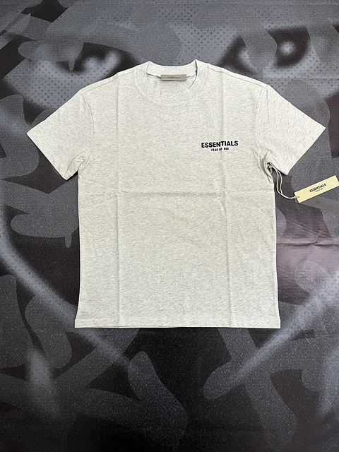 T-Shirt ESSENTIALS Light Oatmeal SS22