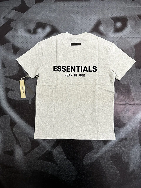 T-Shirt ESSENTIALS Light Oatmeal SS22