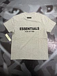 T-Shirt ESSENTIALS dark Oatmeal SS22 - Miniatura 3