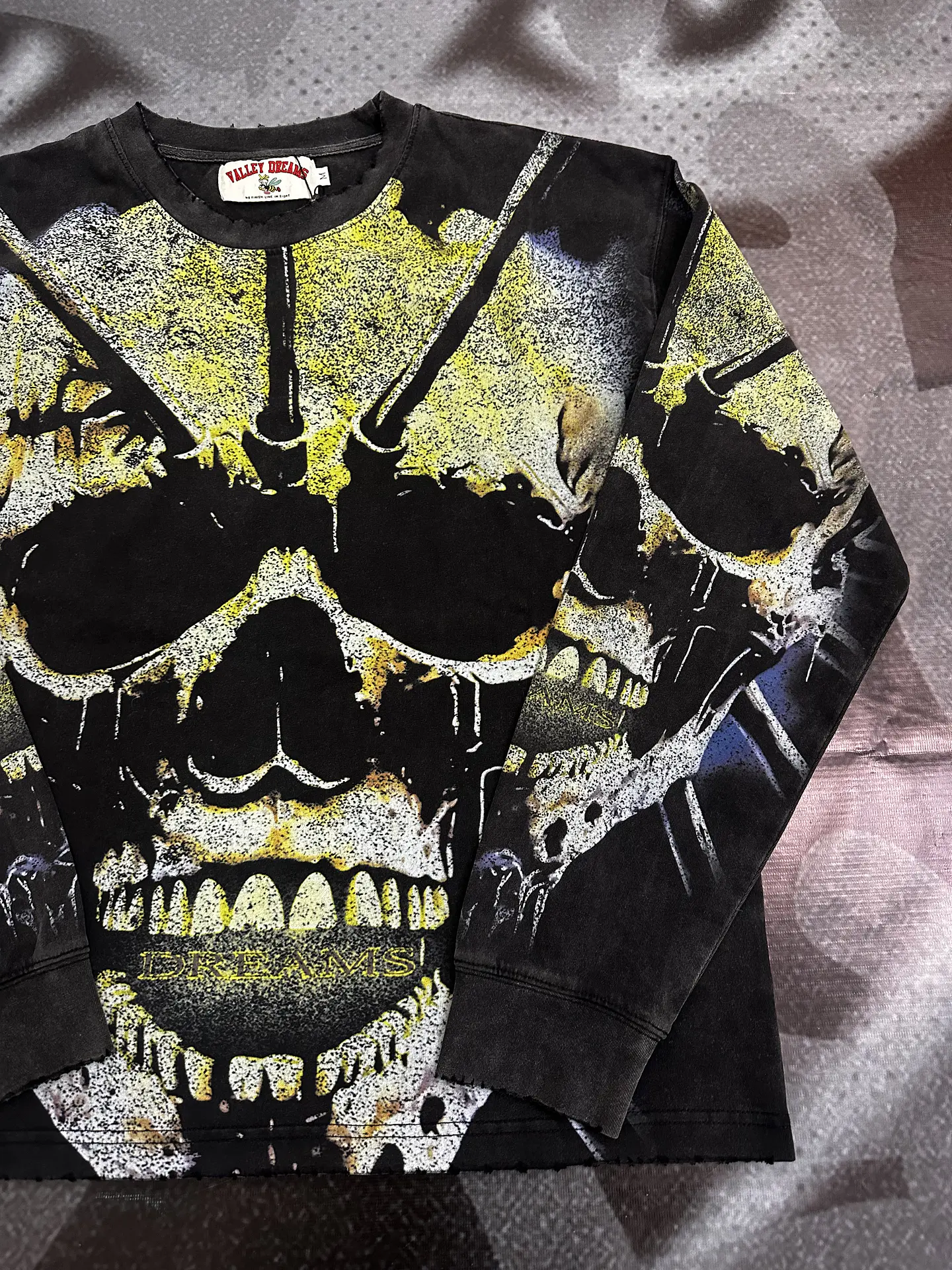 camiseta vale forever - Skull Longsleeve 3