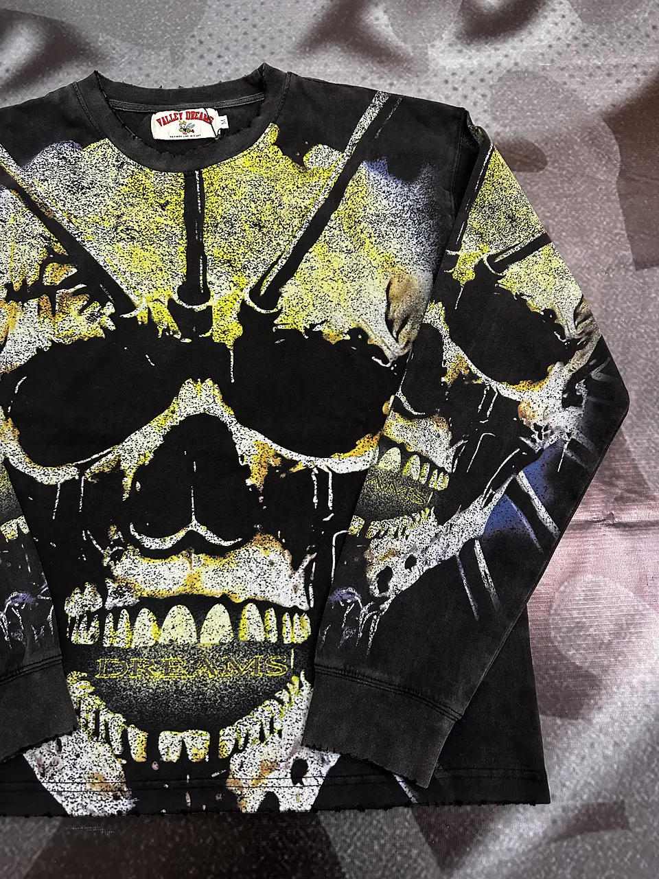 camiseta vale forever - Skull Longsleeve 3