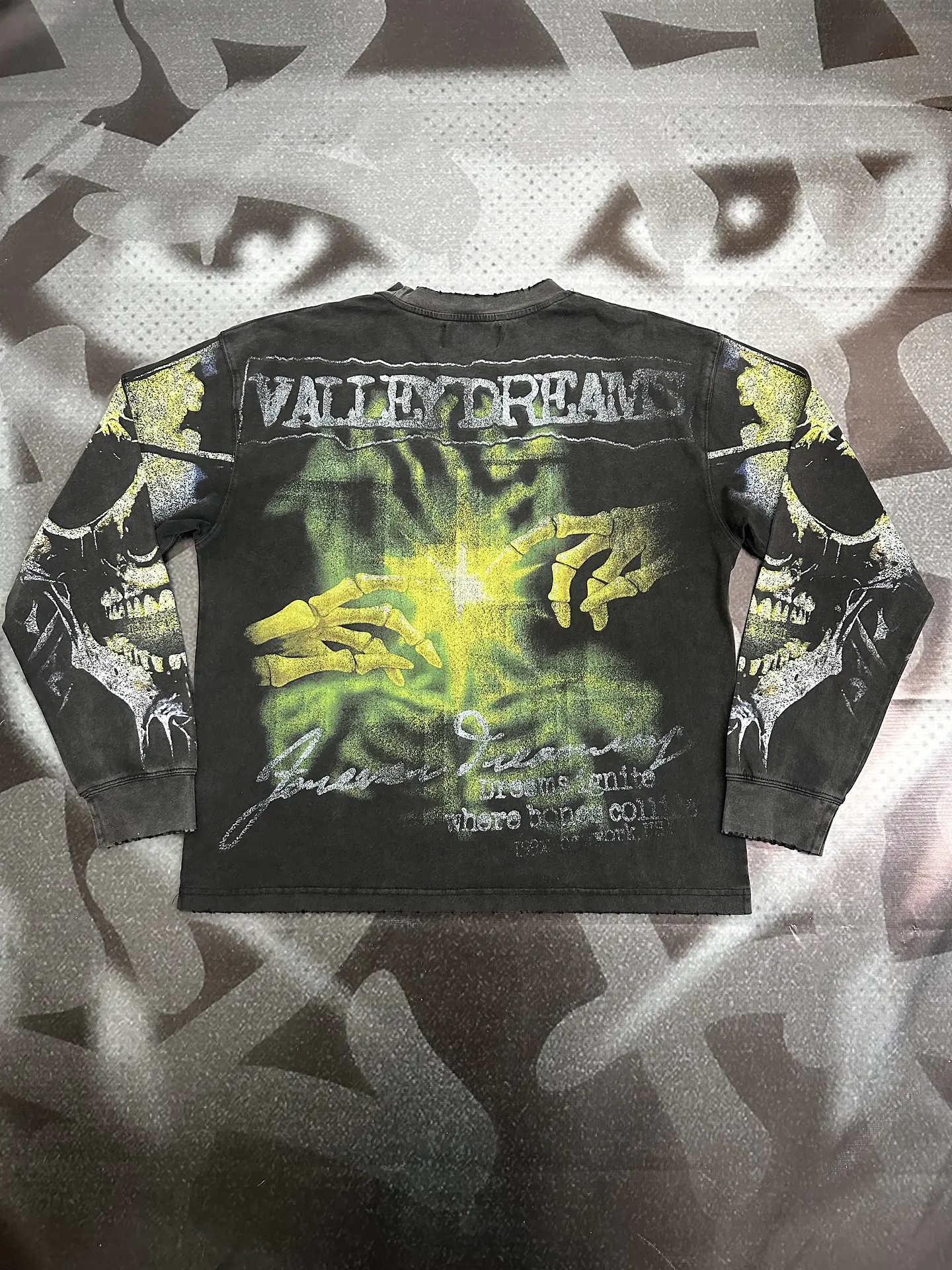 camiseta vale forever - Skull Longsleeve 6