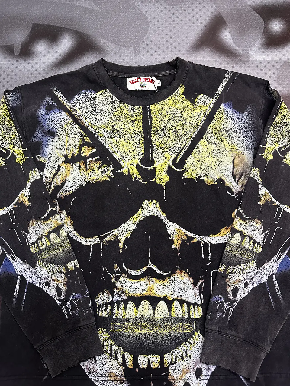 camiseta vale forever - Skull Longsleeve 2
