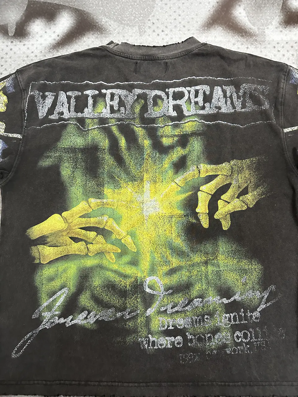 camiseta vale forever - Skull Longsleeve 8