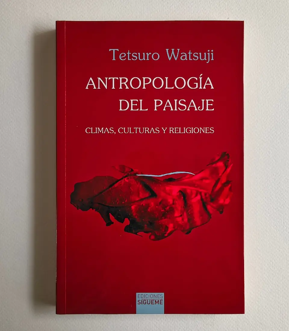 Antropología del paisaje (Tetsuro Watsuji) 1