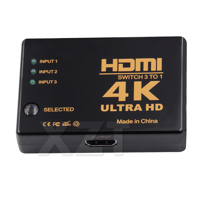 FACE494 SPLITER HDMI 3 em 1 hdmi PC DVD HDTV Xbox PS3 PS4 Multimedia HOT