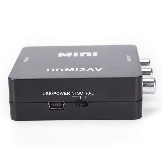 FACE267 Adaptador HDMI a RCA AV / CVBS HD 1080P Mini HDMI2AV