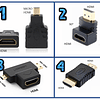 FACE351 Adaptadores HDMI - preço por unidade (2 modelos disponiveis)