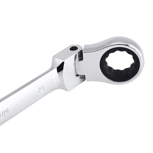 FACE717  ROQUETE KIT 12 peças  Cabeça Flexível jogo  chave bocas mistas  8 a 19mm