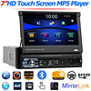 FACE9 Auto Rádio 1 DIN 7 Polegadas WINCE mp5 player TF USB