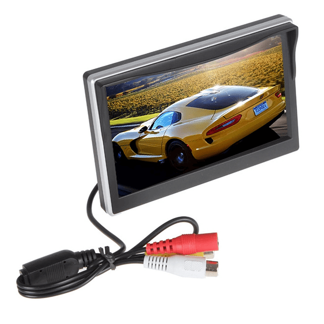 FACE530 5.0 monitor retrovisor  lcd para câmera estacionamento 