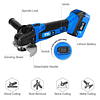 FACE222 PROSTORMER potente rebarbadora discos 125mm bateria de 4000mAh 20V 