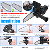 FACE436 Adaptador tipo motossera para aparafusadora ou berbequim baixa velocidade