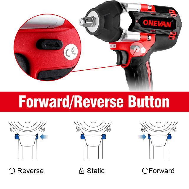 FACE719-B Chave impacto sem escova  compativel makita 18v DUAS bateria e MALA