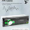 FACE935 Auto rádio 1 din Bluetooth  USB FM  AUX