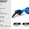 FACE898-b SUPER preço podadeira  Mini motoserra com uma bateria carregador serra elétrica corrente