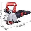 FACE963 Máquina corte de parede tijolos  discos 125mm com laser