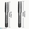 FACE1037 7PCS Brocas de Torneira (M3-M12) abre rosca macho