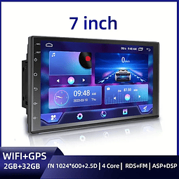 FACE1074 Auto Rádio 2GB RAM 32 GB ROM Android 10.0 RDS GPS WIFI bluetooth FM 