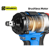 FACE1062-B 2 EM 1 Pistola e aparafusadoora impacto 1000nm com 1 bateria 1 MADRILL 