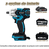 FACE138 Drillpro pistola impacto 520n.m sem escova  compativel com baterias makita 18v 