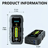 FACE1207 BOOSTER Jumpstarter arrancador 1000A 12V om Duplas Saídas USB