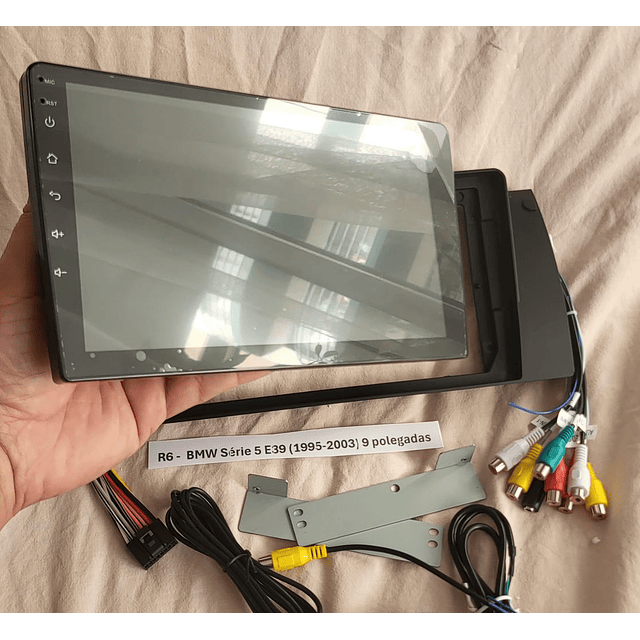 R6 - Auto Rádios BMW Série 5 E39 (1995-2003) 9 polegadas com sitema android