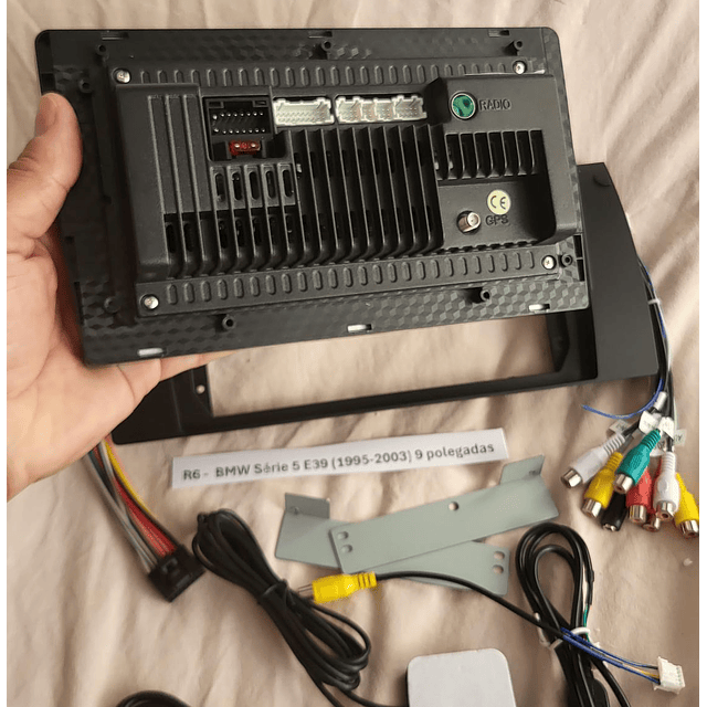 R6 - Auto Rádios BMW Série 5 E39 (1995-2003) 9 polegadas com sitema android