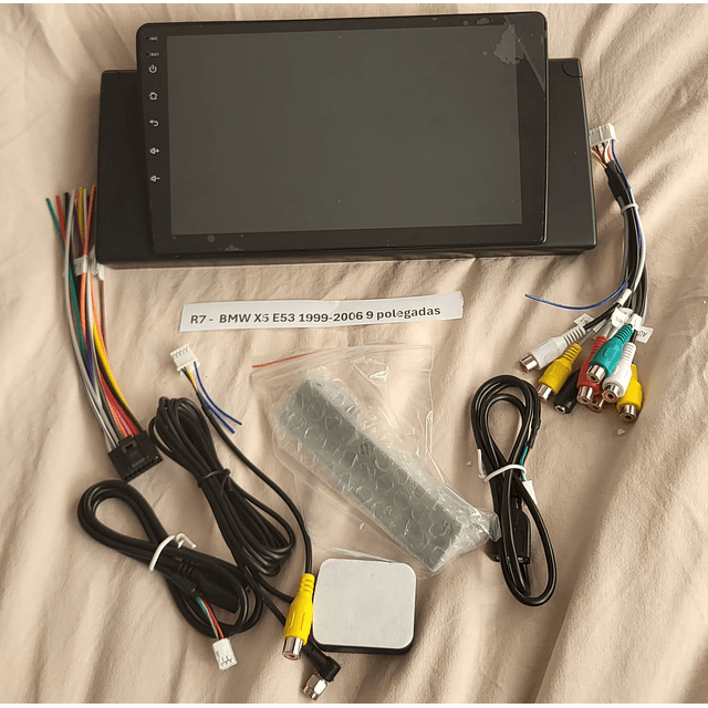 R7 - Auto Rádios BMW X5 E53 99-06 9 polegadas com sitema android 