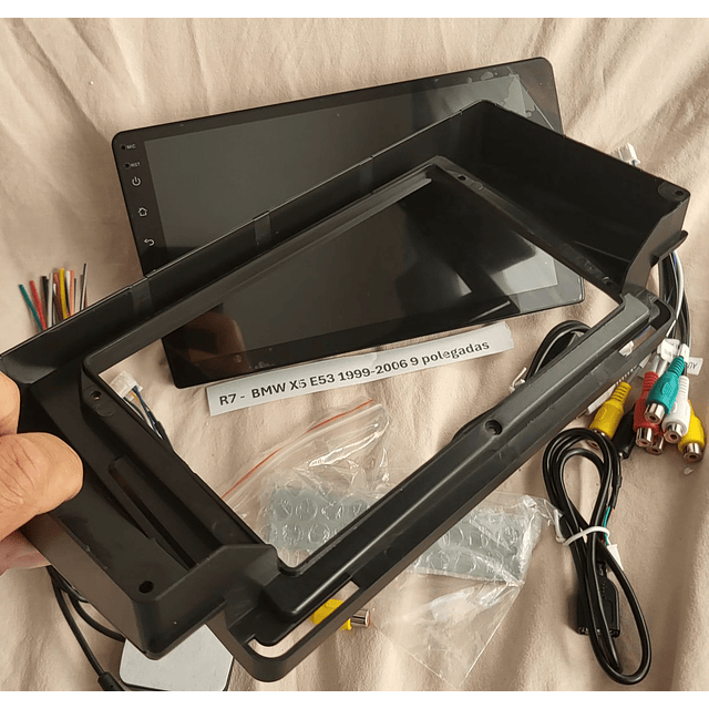 R7 - Auto Rádios BMW X5 E53 99-06 9 polegadas com sitema android 