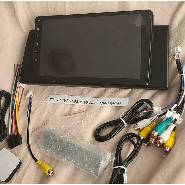 R7 - Auto Rádios BMW X5 E53 99-06 9 polegadas com sitema android 