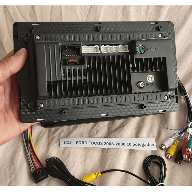 R18 - Auto Rádios FORD FOCUS 2005-2008 10 polegadas  android