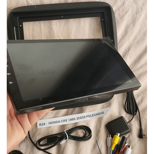 R24 - Auto Rádios HONDA CRV 1995-2001 9 POLEGADAS  android  