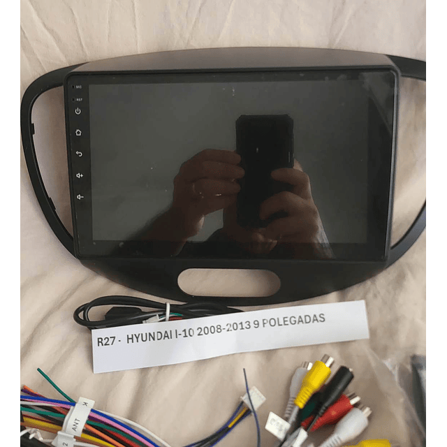 R27 - Auto Rádios HYUNDAI I-10 2008-2013 9 POLEGADAS  android  