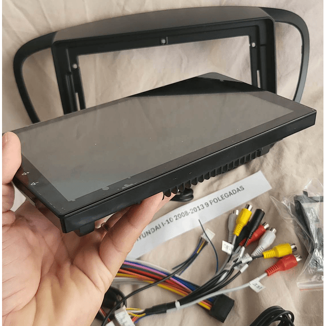 R27 - Auto Rádios HYUNDAI I-10 2008-2013 9 POLEGADAS  android  
