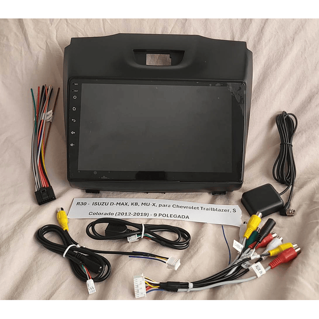 R30 - Auto Rádios ISUZU D-MAX, KB, MU-X, para Chevrolet Trailblazer, Colorado 2012 a 2019 - 9`android