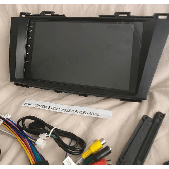 R34 - Auto Rádios MAZDA 5 2011-2015 9 POLEGADAS  android  